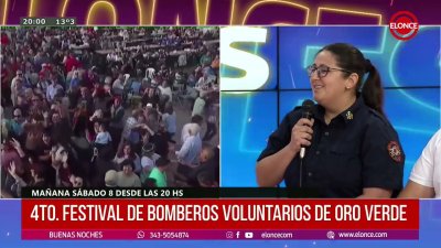 Invitan al 4to. Festival de los Bomberos Voluntarios de Oro Verde